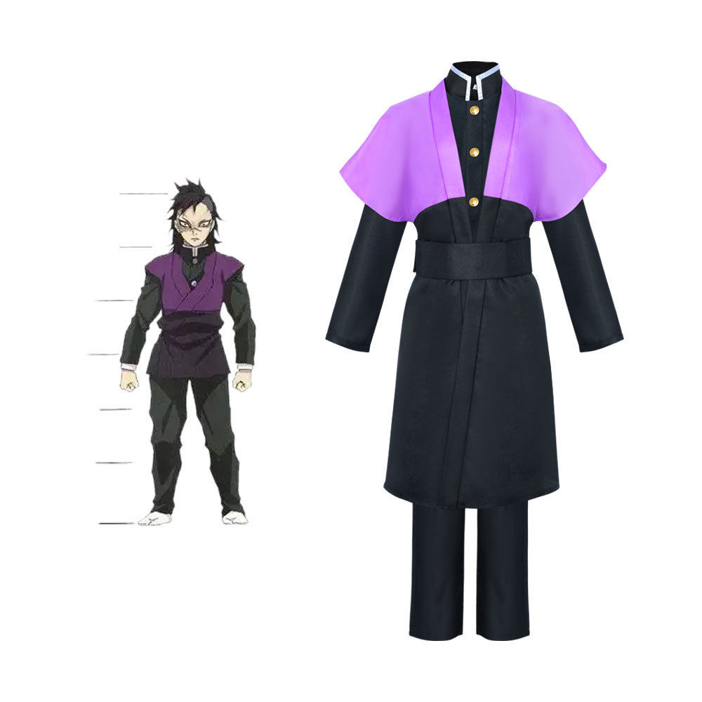 漫家鬼灭之刃cos服不死川玄弥鬼杀队队服cosplay服装角色扮演服现