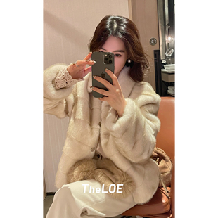 骆衣衣TheLOE/【云朵抽刀大鹅】翻领减龄显摆短款鹅绒服