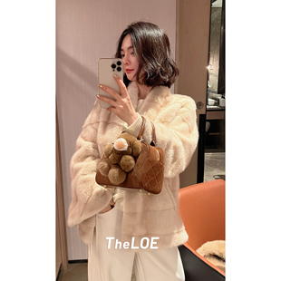 骆衣衣TheLOE 温暖外套 1091g重磅百搭休闲中长款