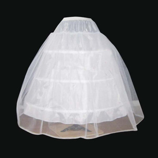 结婚影楼拍照高档3个1层硬网礼服