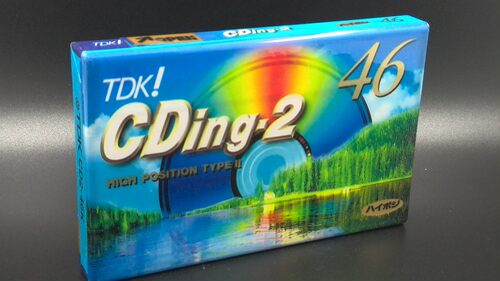 TDK CDING2 46  (铬带)收藏级 空白磁带  录音带 卡带二类