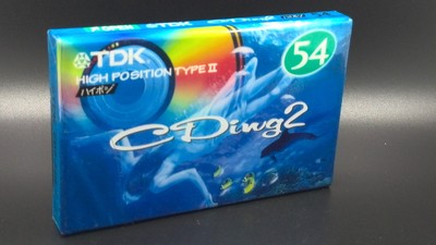 TDK CDING2 54  (铬带)收藏级 空白磁带  录音带 卡带二类