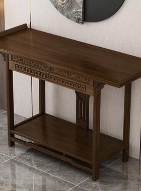 供桌香案家用佛台中式供台中堂供香桌神台佛桌条案菩萨财神供奉桌