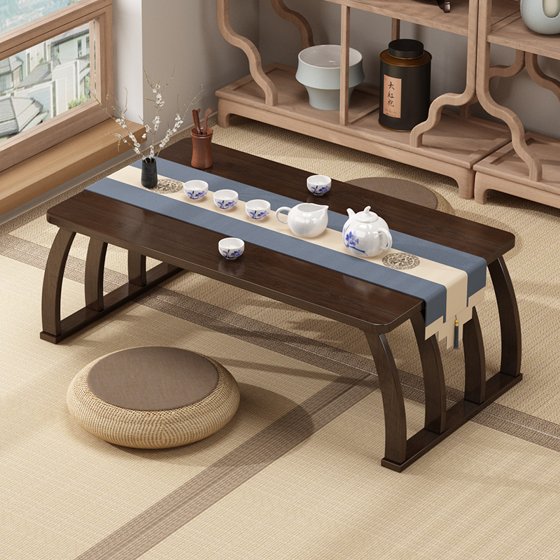 竹雅荟飘窗小桌子榻榻米茶几茶桌