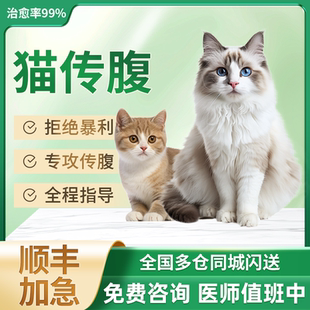 喵咪传腹猫传腹口服片剂针剂油剂水剂传染性腹膜炎保护肝营养补充