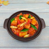 仿真食品砂锅排骨黄焖鸡米饭中餐模型豆腐牛肉猪手橱窗道具可定制