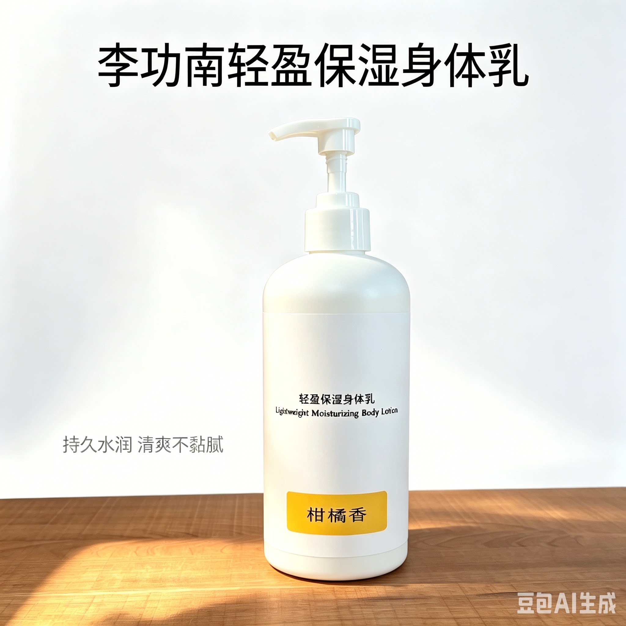 李功南乳木果油轻盈保湿身体乳秋冬干燥天气滋润