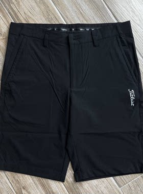 高尔夫男装短裤防滑松紧腰速干