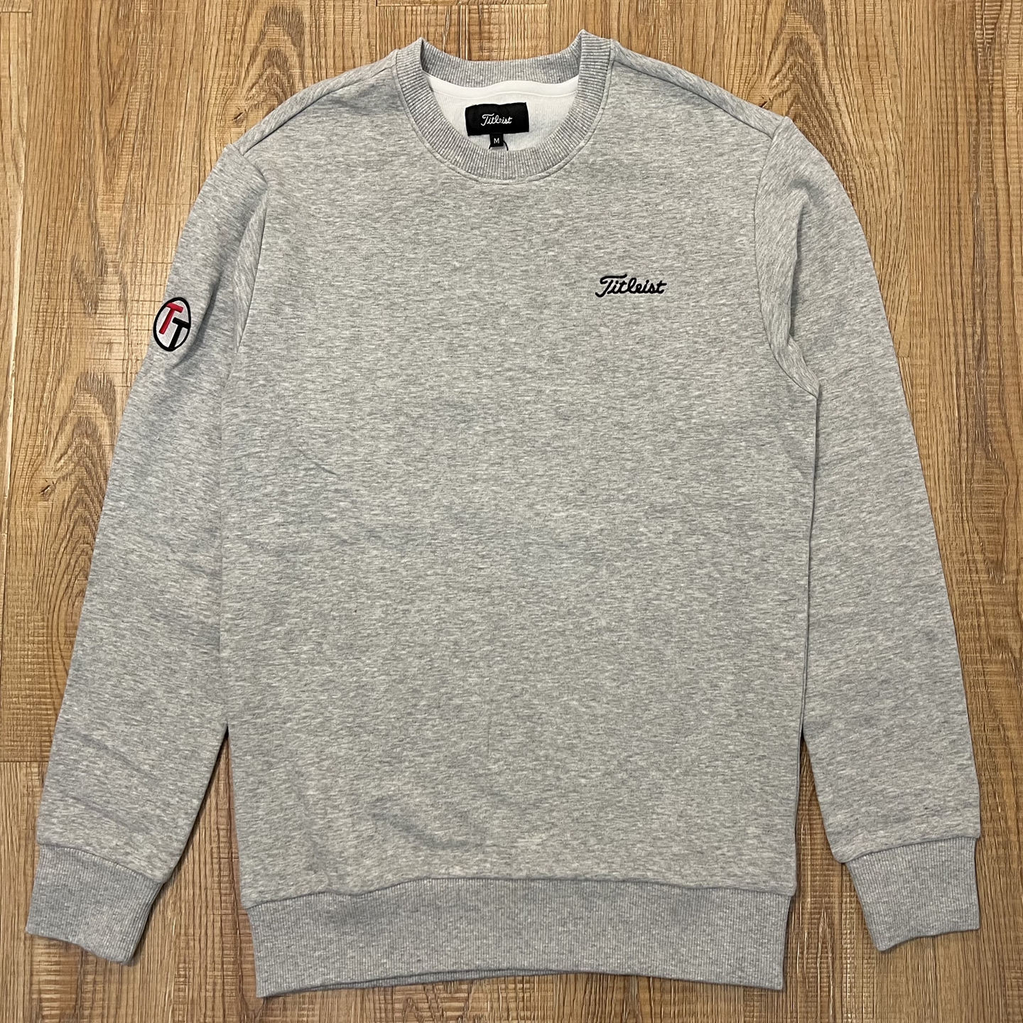 高尔夫男士圆领卫衣绒里涤棉卫衣