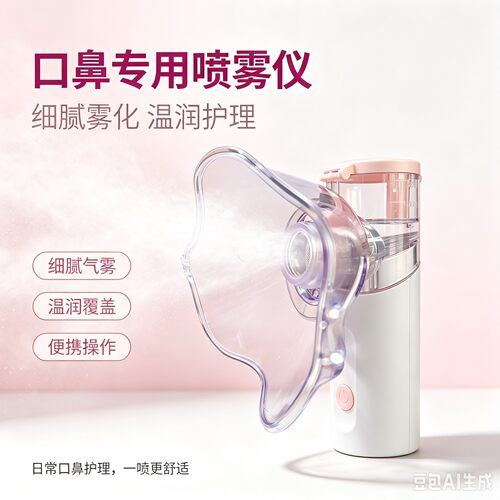 便携手持口腔鼻腔雾化喷雾仪