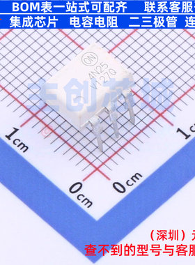 晶体管输出光耦 4N25VM DIP-6 onsemi(安森美) 电子元件全新原装