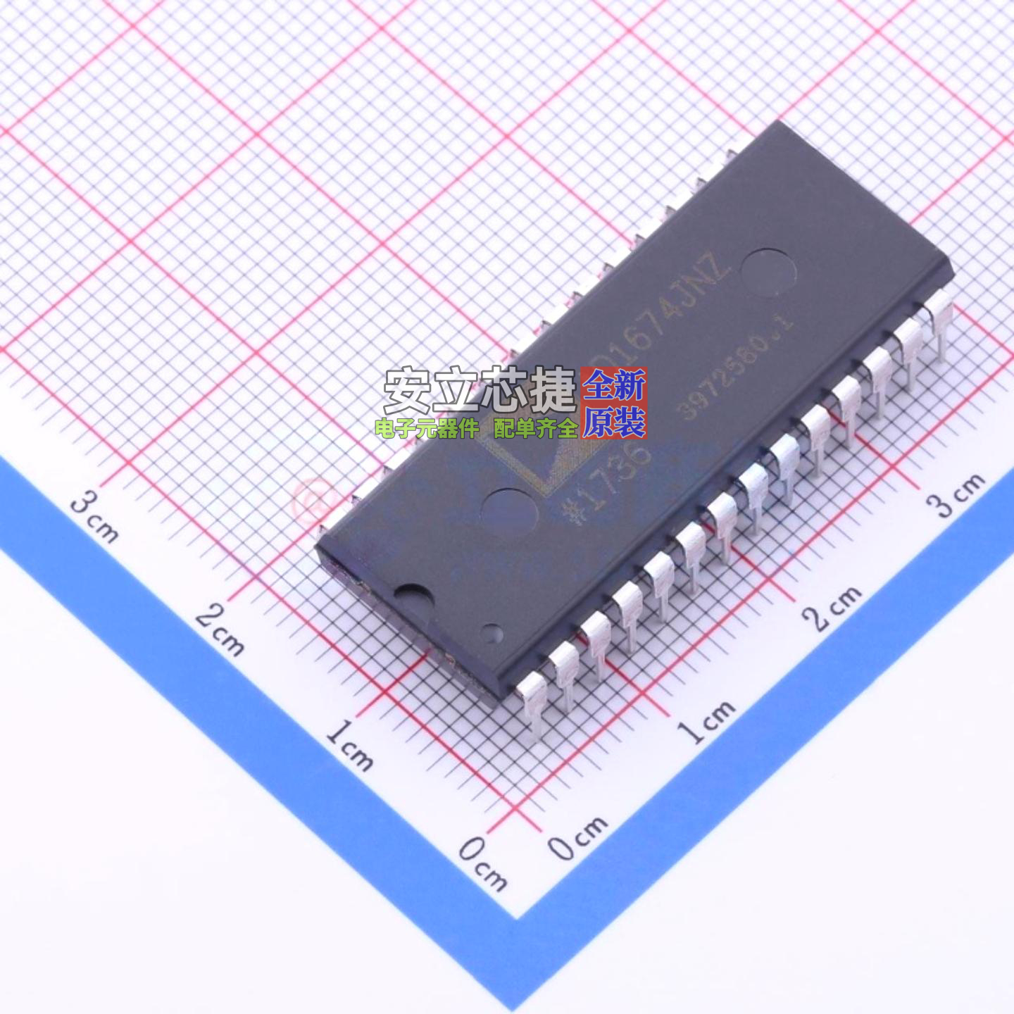 模数转换芯片ADC AD1674JNZ DIP-28-600mil ADI(亚德诺) 全新原装