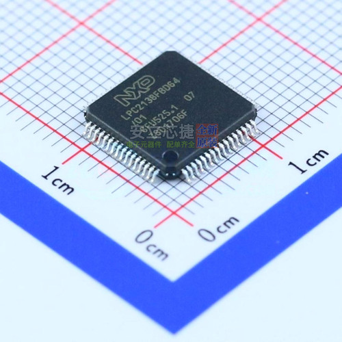 单片机(MCU/MPU/SOC) LPC2138FBD64/01,15 LQFP-64 安世 全新原装