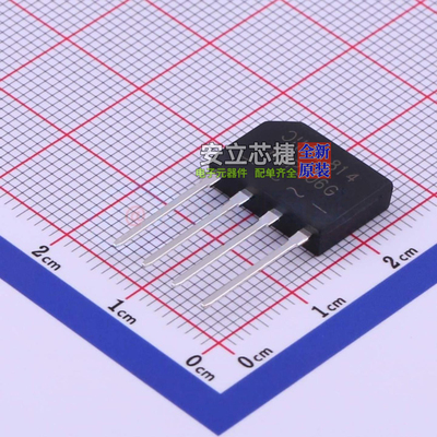整流桥 KBP206G KBP DIODES(美台) 电子元器件配单全新原装