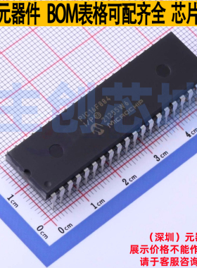 单片机(MCU/MPU/SOC) PIC16F884-I/P PDIP-40 MICROCHIP(微芯)
