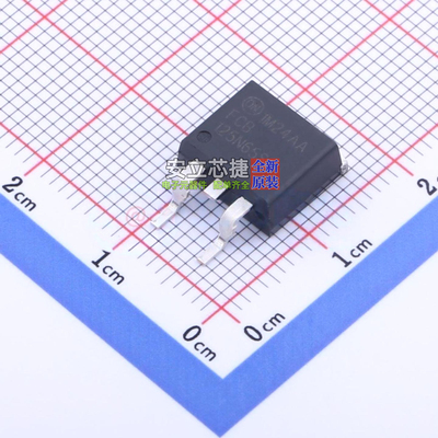 场效应管(MOSFET) FCB125N65S3 D2PAK onsemi(安森美) 电子元器件