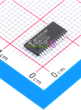 RS232芯片 MAX3241EUI+ TSSOP-28 MAXIM(美信) 电子元件全新原装