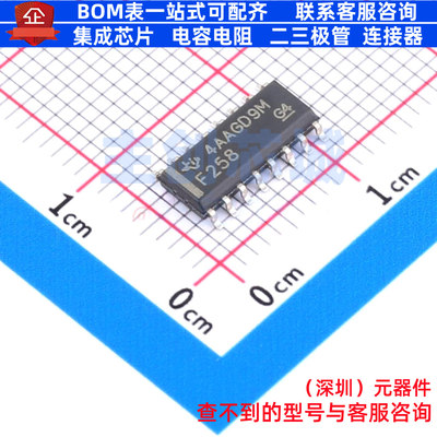 信号开关/编解码器/多路复用器 SN74F258D SOIC-16 TI/德州 原装
