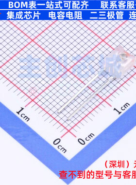 红外发射管 QEE123 插件,L=4.4mm onsemi(安森美) 电子元器件配单
