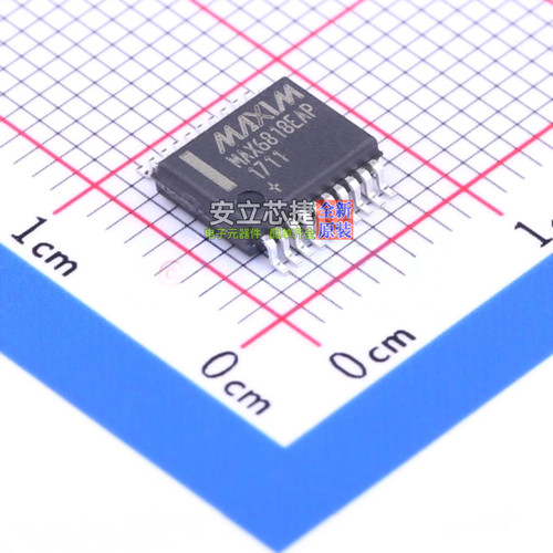 模拟开关/多路复用器 MAX6818EAP SSOP-20 ADI(亚德诺) 全新原装