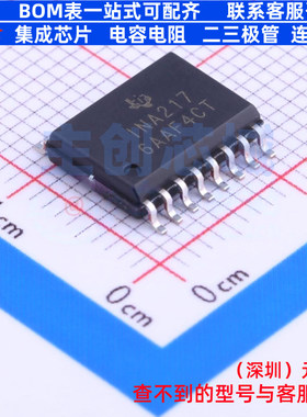 仪表放大器 INA217AIDWT SOIC-16 TI/德州 电子元件配单全新原装