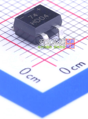 整流桥 HD04-T MiniDIP DIODES(美台) 电子元器件配单全新原装
