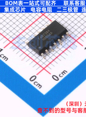 栅极驱动芯片 FAN7384MX SOP-14 onsemi(安森美) 电子元器件配单