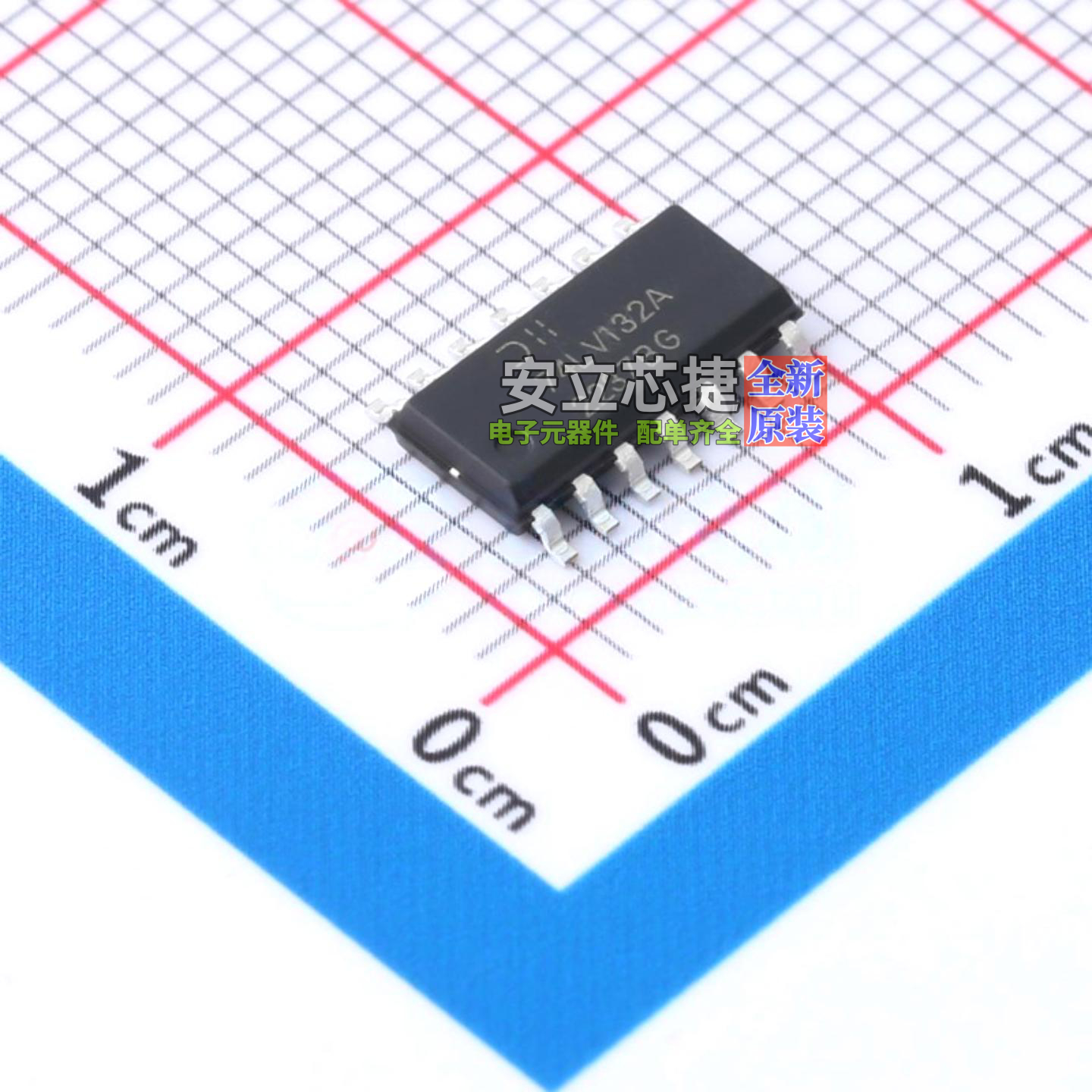 逻辑门 74LV132AS14-13 SO-14 DIODES(美台) 电子元器件全新原装