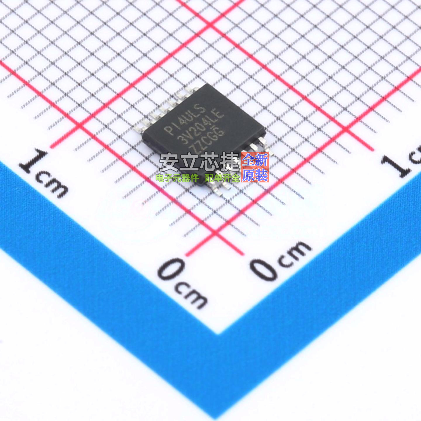 转换器/电平移位器 PI4ULS3V204LE TSSOP-14 DIODES(美台) 元器件