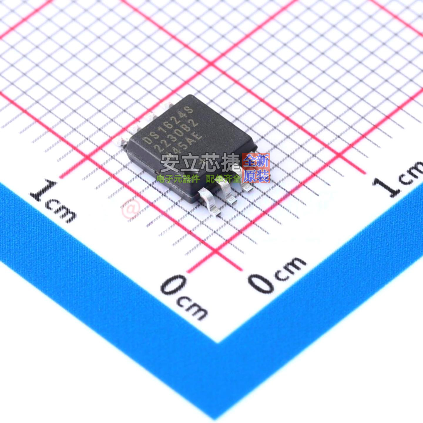 温度传感器 DS1624S+ SOIC-8 MAXIM(美信) 电子元件配单全新原装