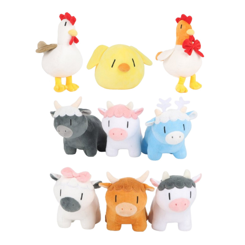 新品毛绒公仔玩偶Fields