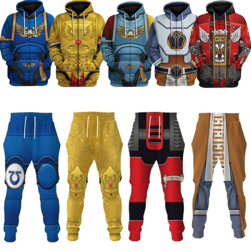 战锤40KWarhammer拉链连帽卫衣