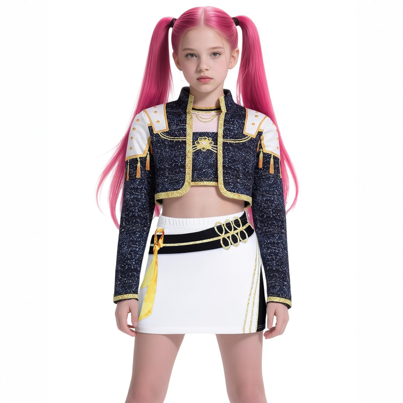 KPOP猎魔女团儿童舞台服