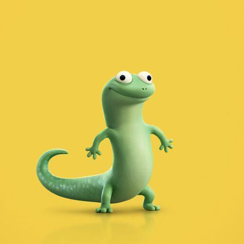 LizardTom卡通毛绒蜥蜴