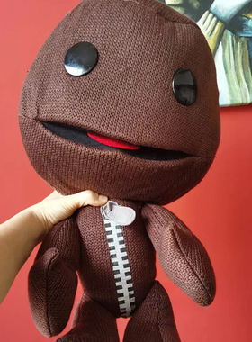 新品Little Big Planet Sackboy星球麻布仔毛绒玩具公仔玩偶