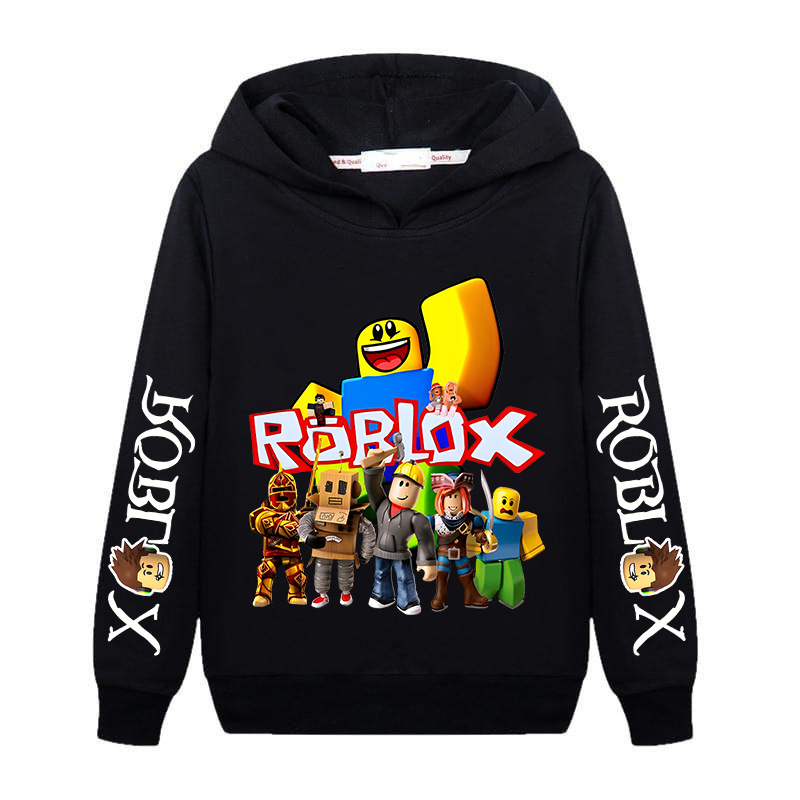 Roblox卡通儿童连帽衫