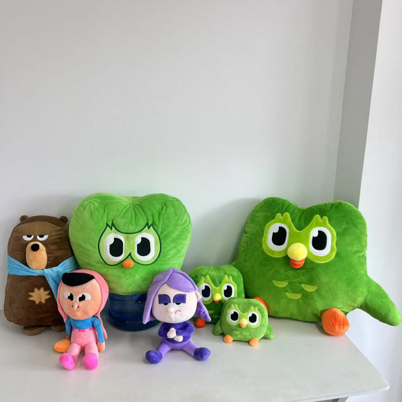 Duolingo多邻国毛绒公仔