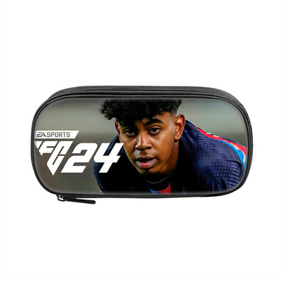 新品拉明亚马尔印花笔袋中小学文