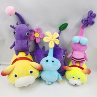 皮克敏4毛绒玩具Plush Ice Pikmin All Star公仔冰皮克敏系列玩偶