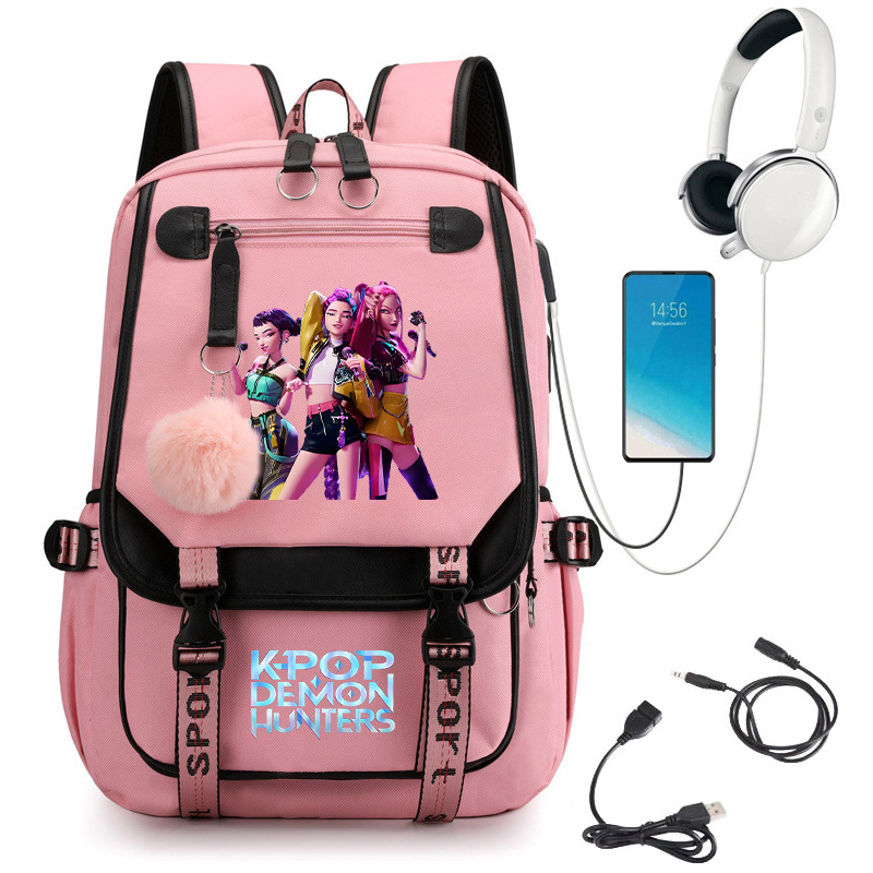 猎魔女团韩版学生书包