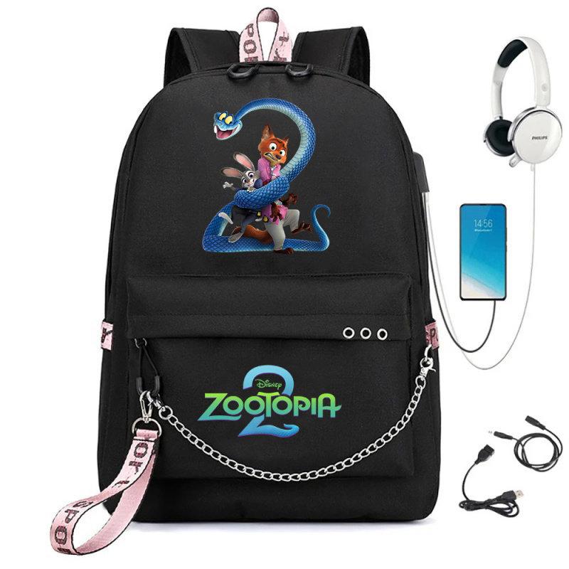 疯狂动物城2潮流双肩包