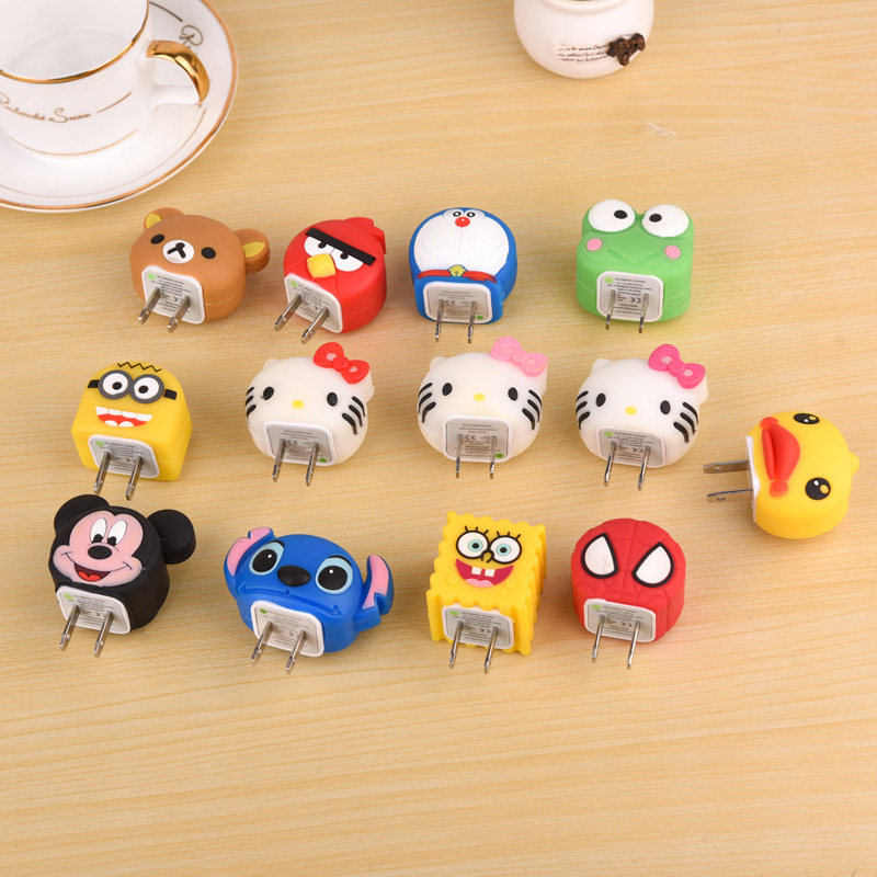 卡通可爱苹果6手机7安卓vivo华为通用智能充电器1a单口usb充电头|msdalam kategori Aksesori Digital 3C, Aksesori telefon bimbit, pengecas telefon bimbit - dari Buy2taobao.com untuk memberikan perkhidmatan ejen Taobao profesional membeli