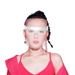 光子嫩肤仪器家用面膜仪美白淡斑照灯面罩红蓝光祛痘美容仪大排灯