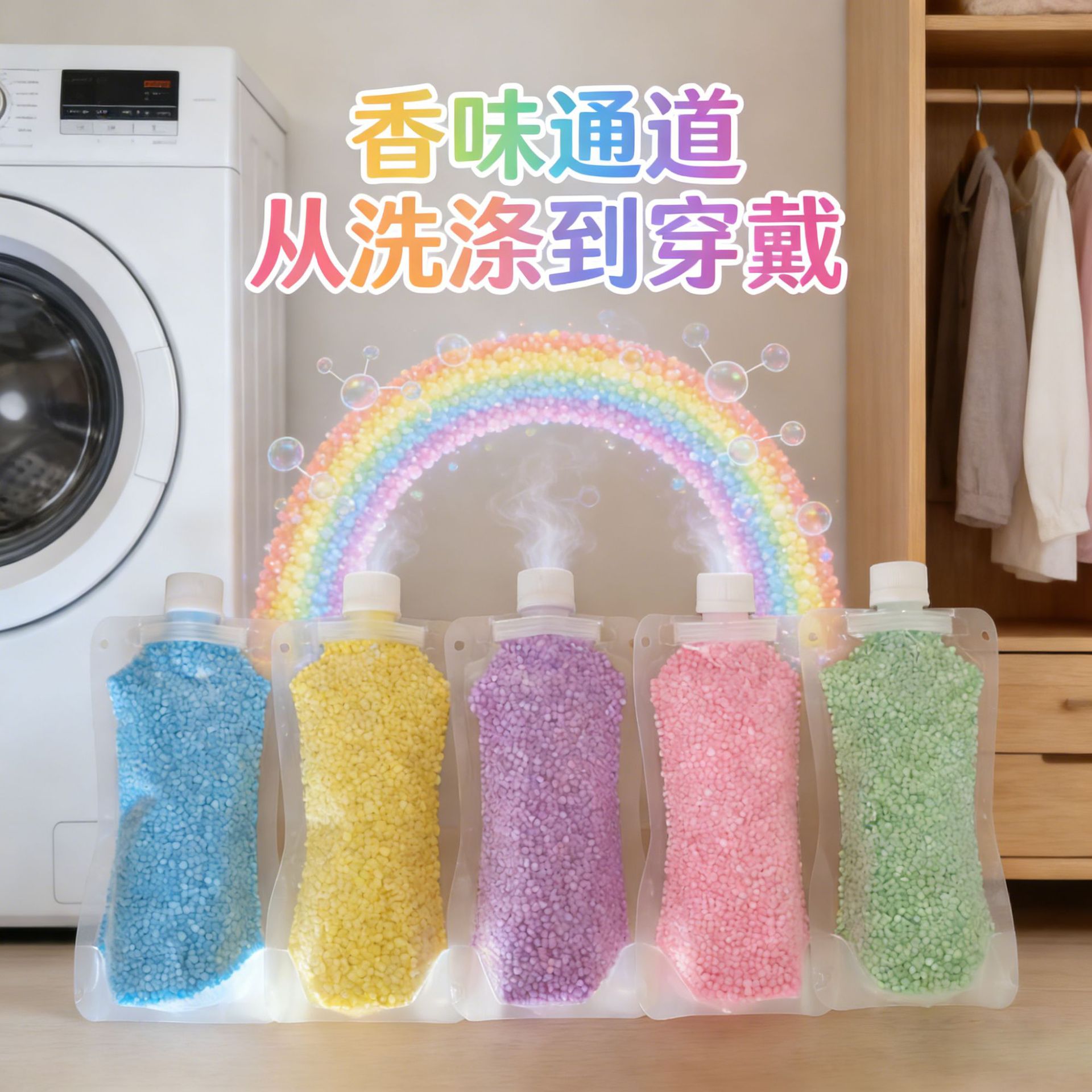 洗衣凝珠留香珠持久香味