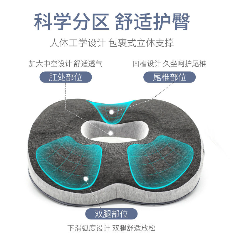 记忆棉加厚圆形座垫榻榻