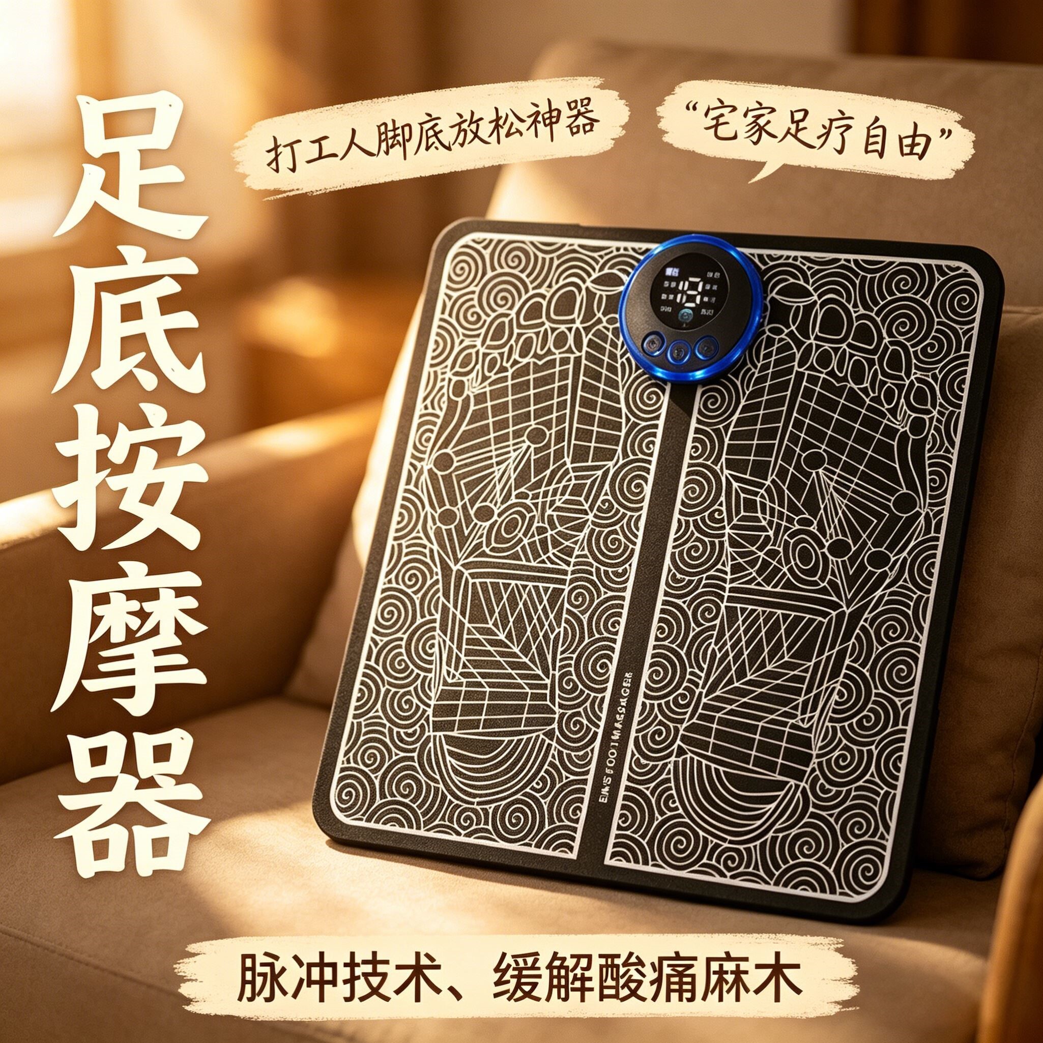 佟络宝脉冲健步器健身器脚踩款通络按摩脚底穴位按摩器官方正品