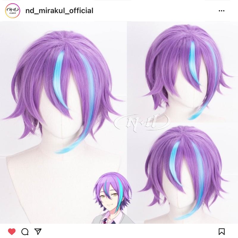 挑染少年款！神代类造型款假发