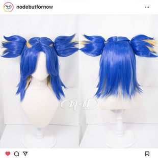 角色款 ND家 Valorant 无畏契约 cos假发 霓虹Neon