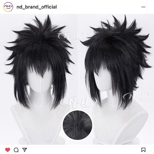ND家】 宇智波佐助 冲天造型升级版 火影忍者 cos假发 Sasuke