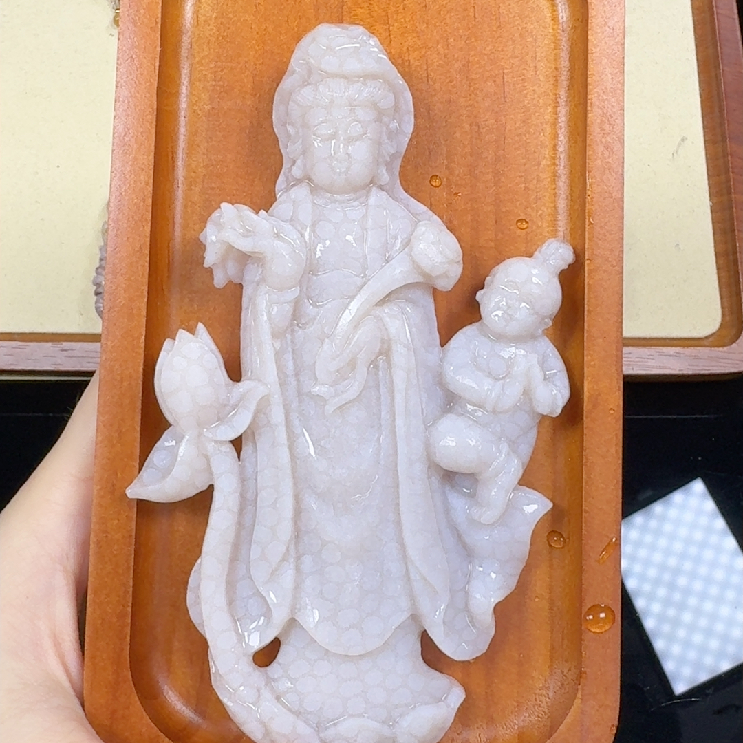 收藏级别  大摆件 观音